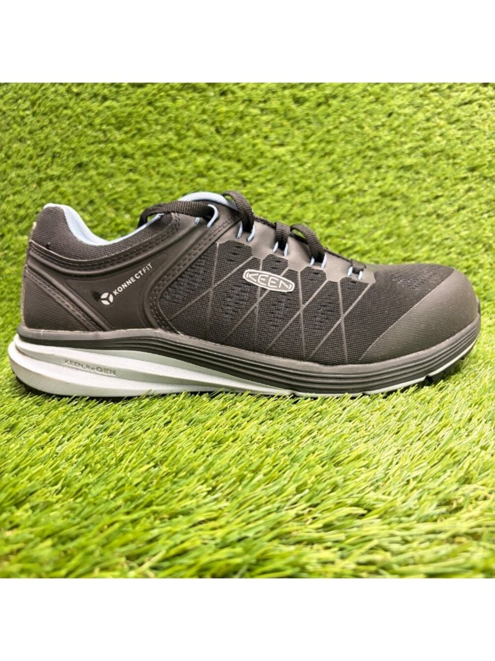 Keen Utility Vista Energy ESD Womens Size 11D Black Composite Toe Safety Shoes